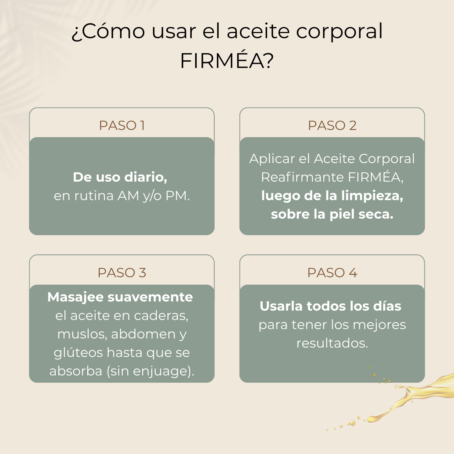 Aceite corporal Firméa
