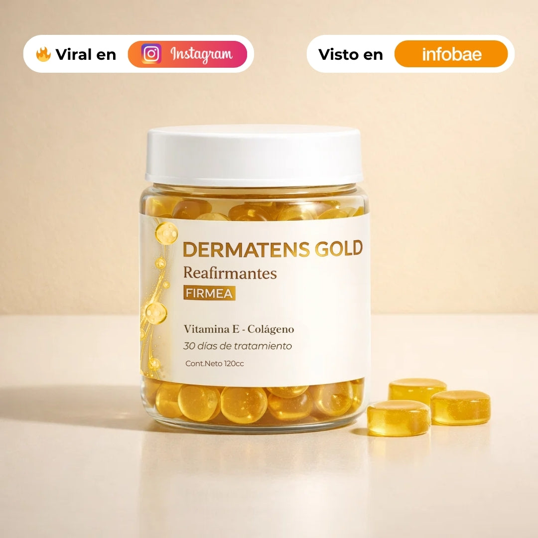 Dermatens Gold – Gomitas Reafirmantes de Uso Diario