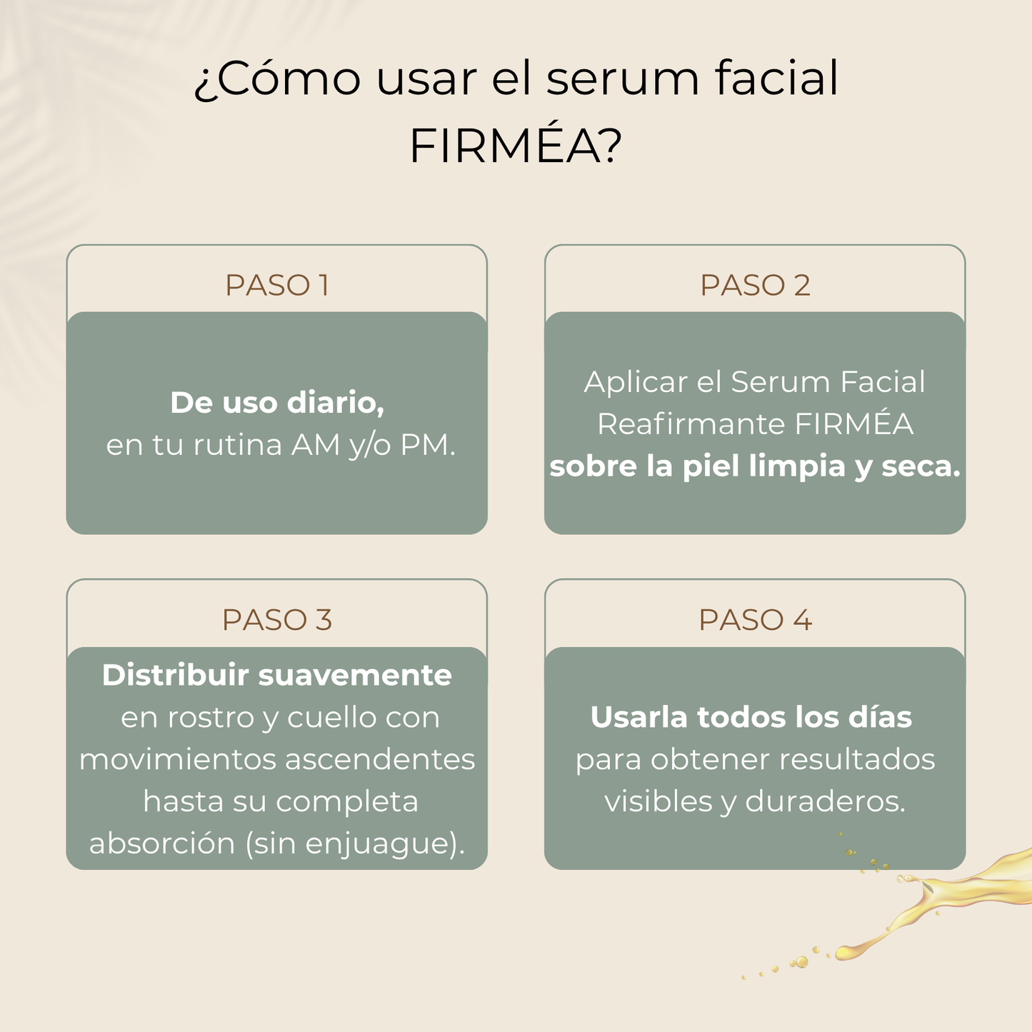 Serum Facial Reafirmante