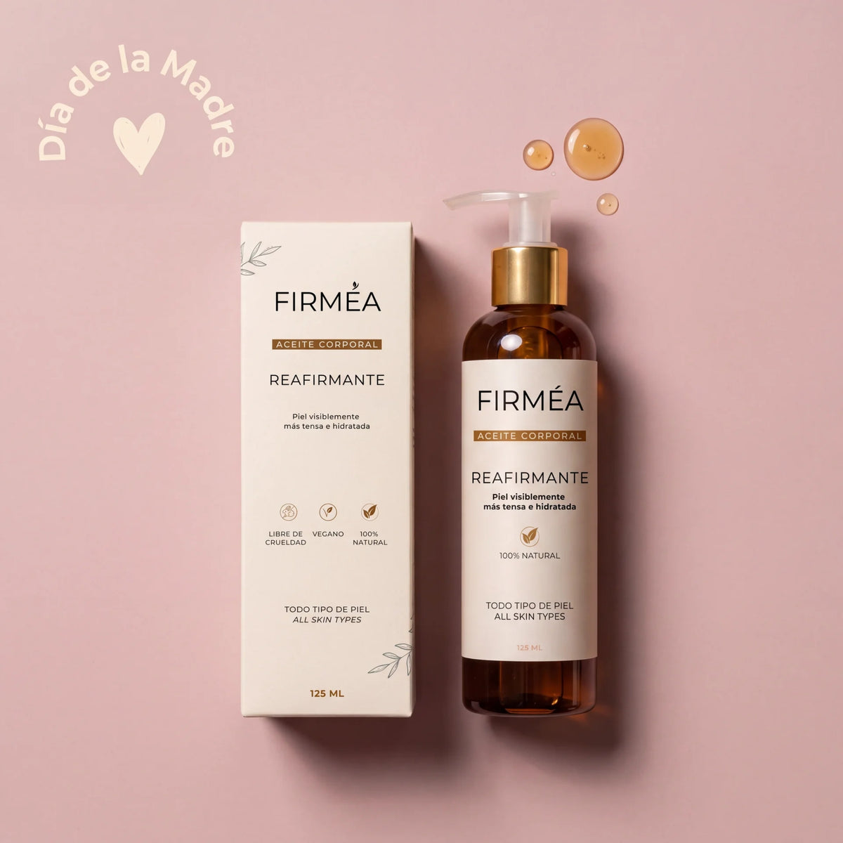 Aceite Corporal Reafirmante - Combate Celulitis, Flacidez y Arrugas