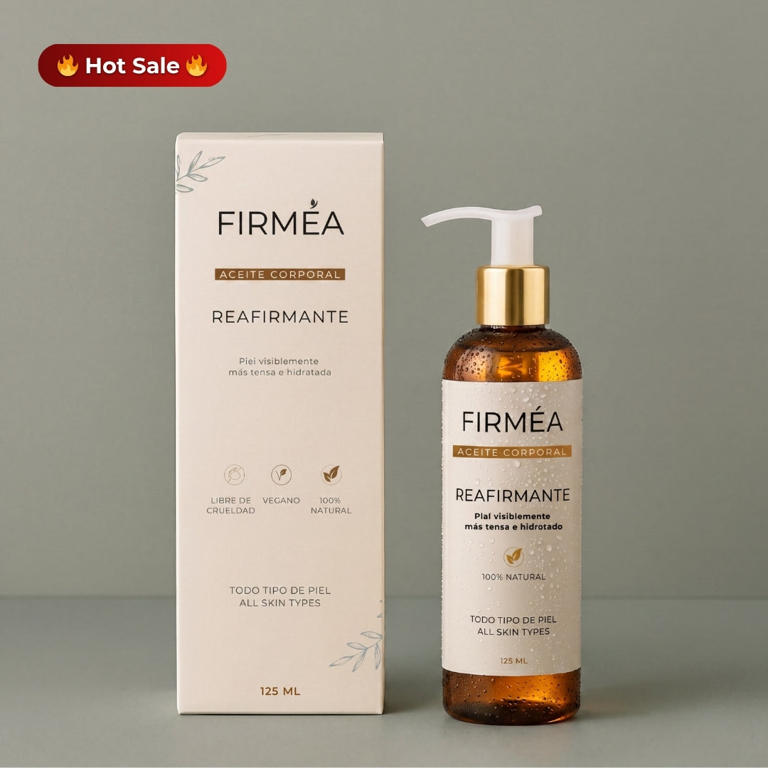 Aceite Corporal Reafirmante - Combate Celulitis, Flacidez y Arrugas