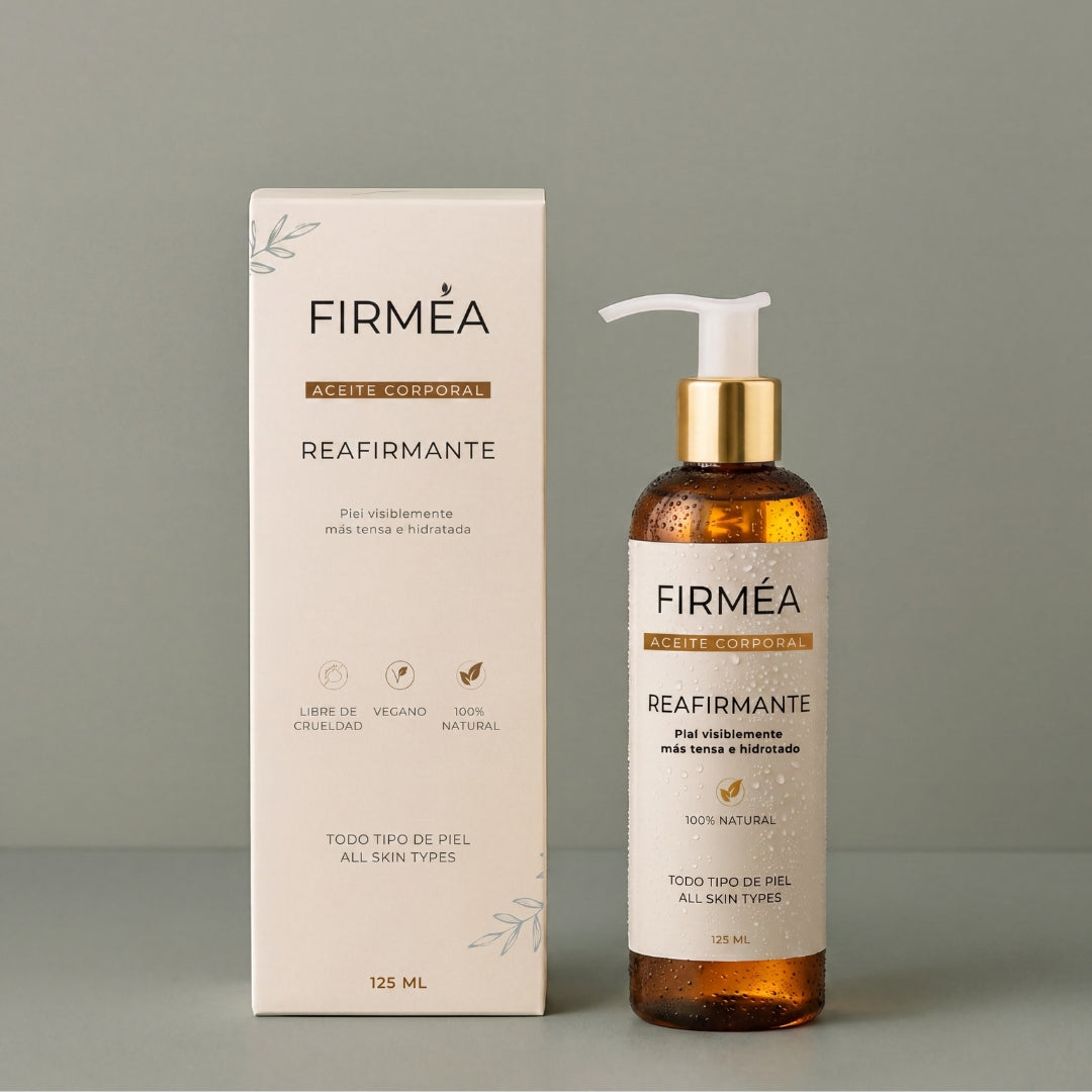 Aceite Corporal Reafirmante - Combate Celulitis, Flacidez y Arrugas